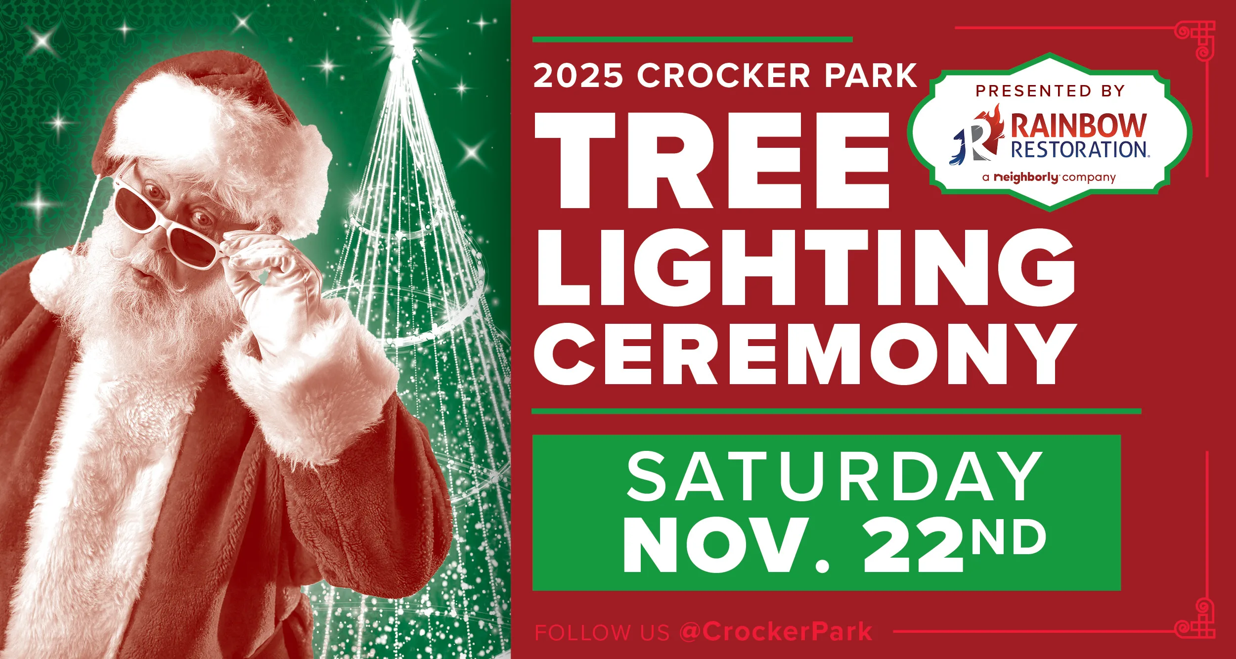 Crocker Park Tree Lighting Event Graphic