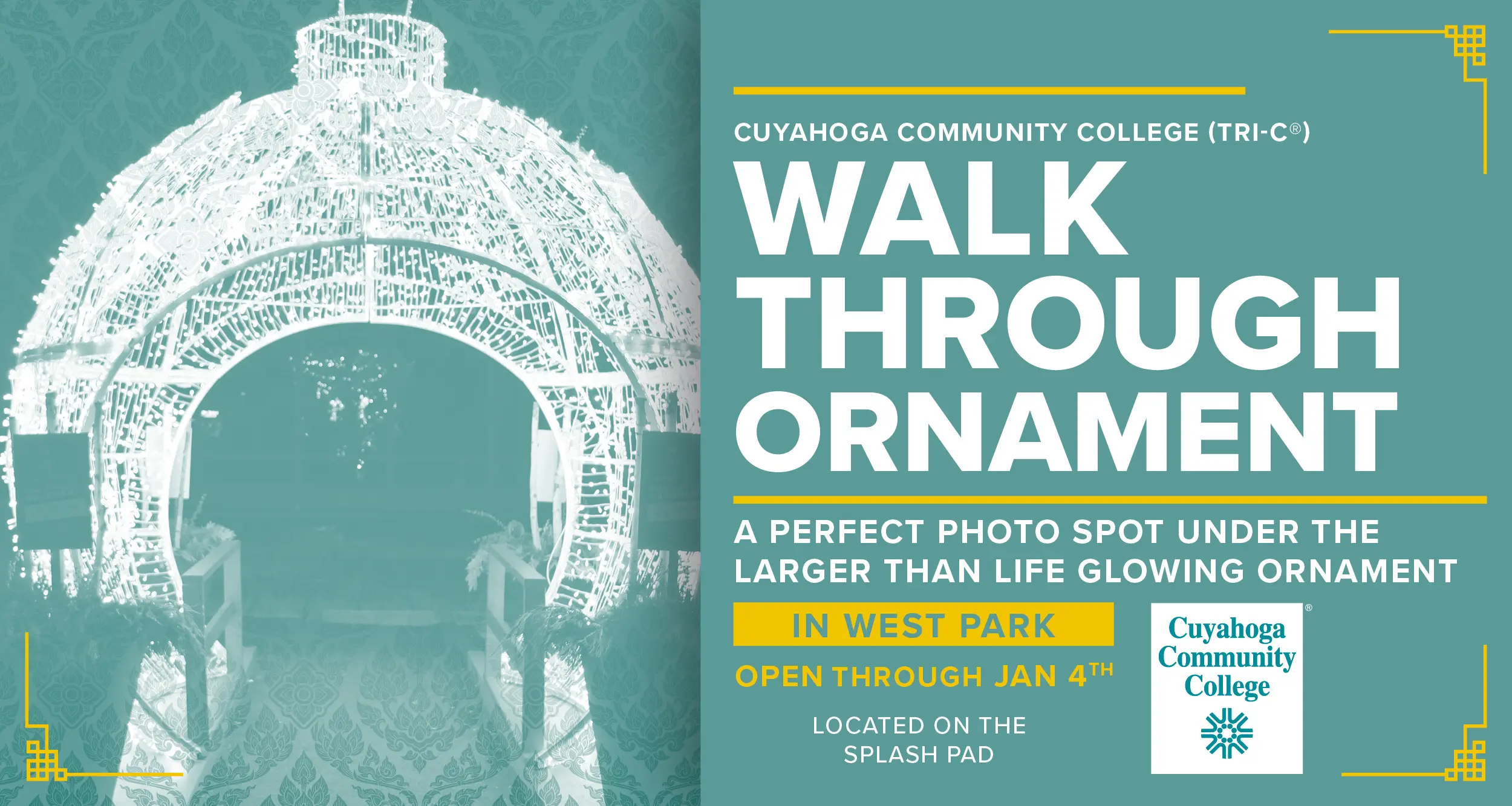 walk through ornament