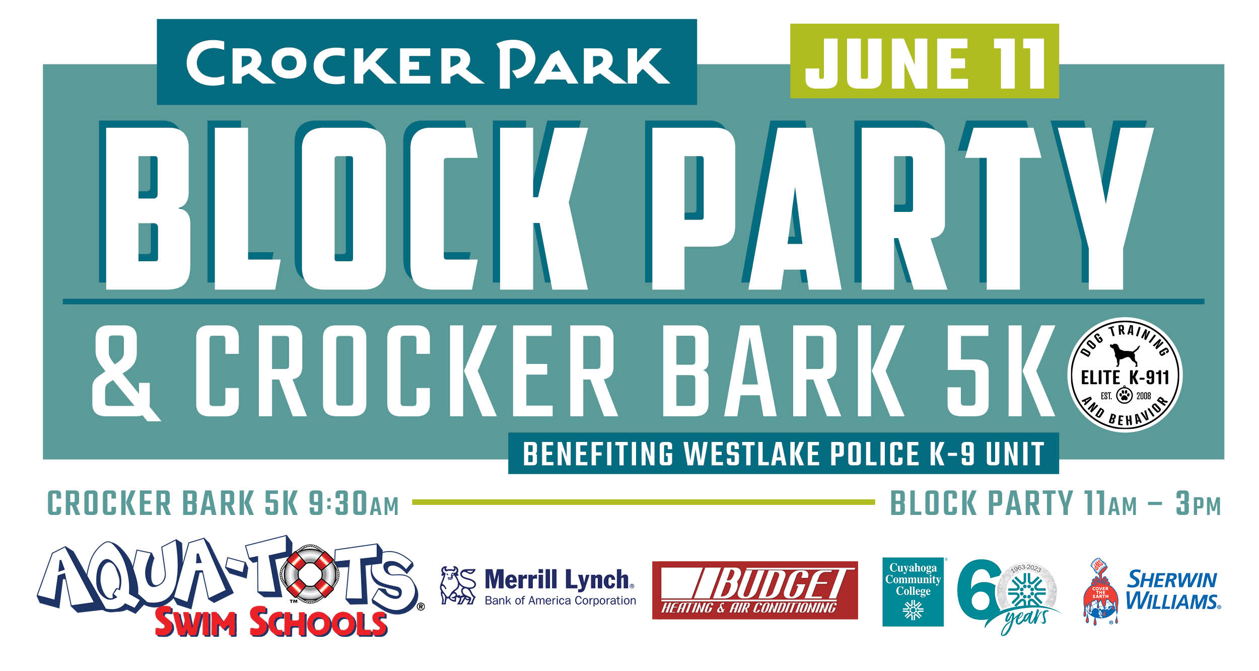 Block Party & Crocker Bark 5K