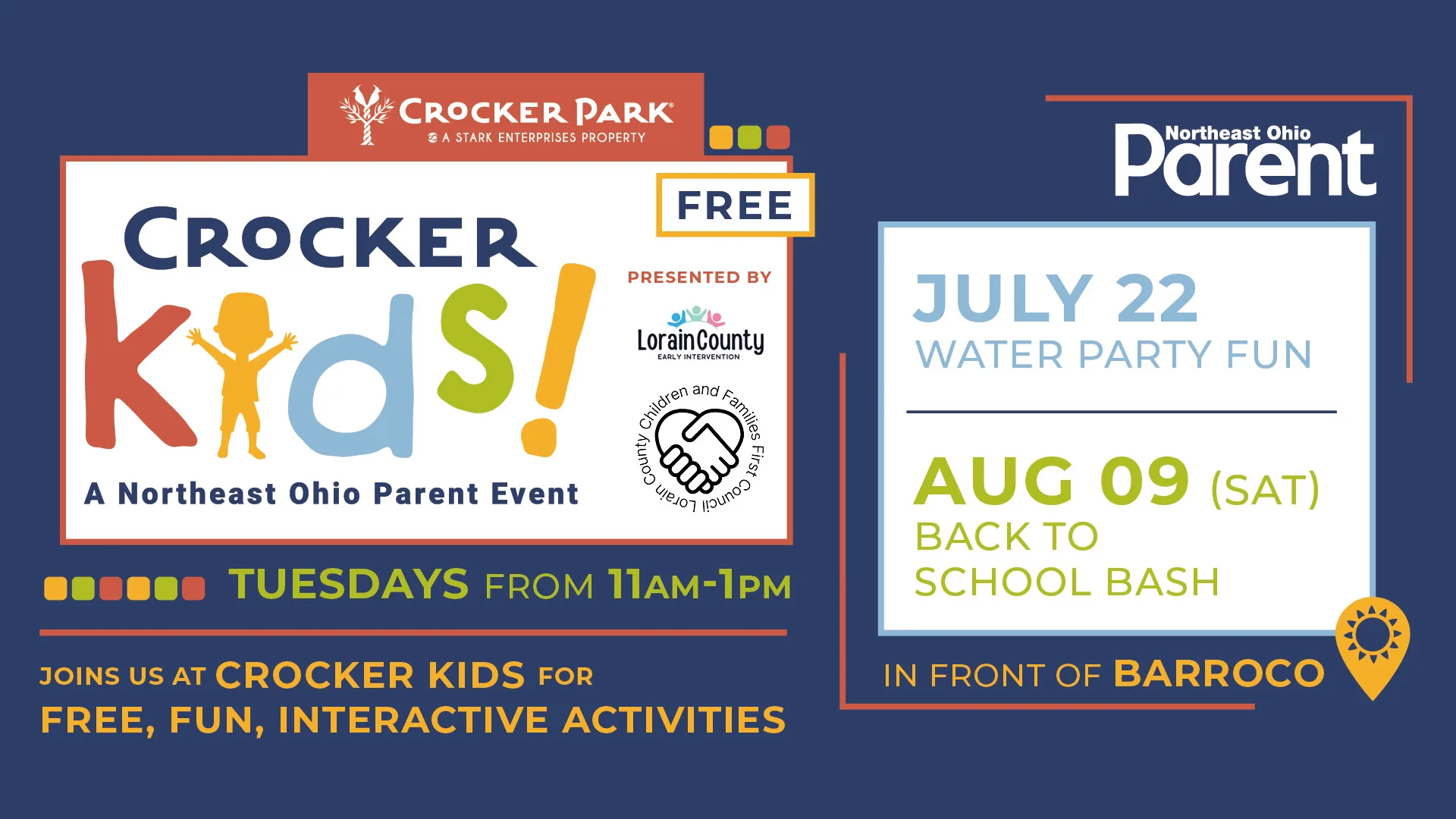 Crocker Kids Event Graphic
