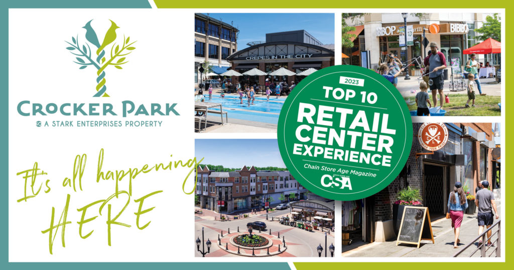 Crocker Park Named 5 Retail Center In USA Crocker Park   CSA AnnouncementSOCIAL 1024x537 