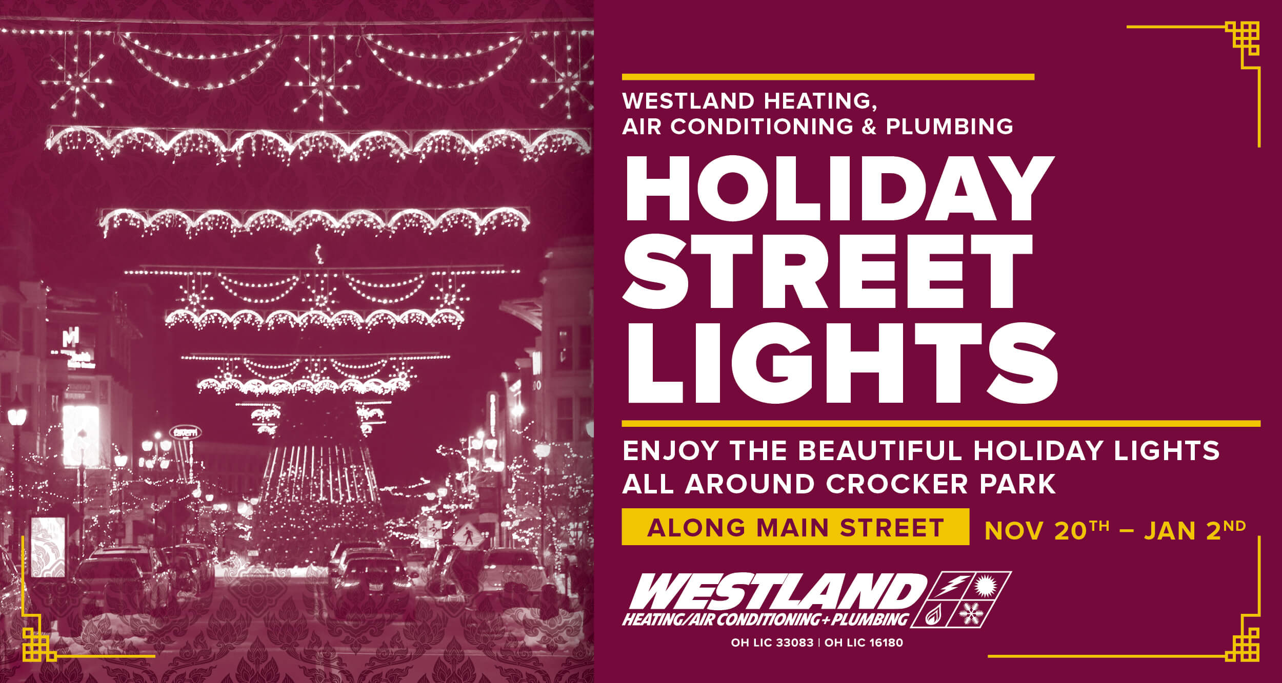 Holiday Street Lights