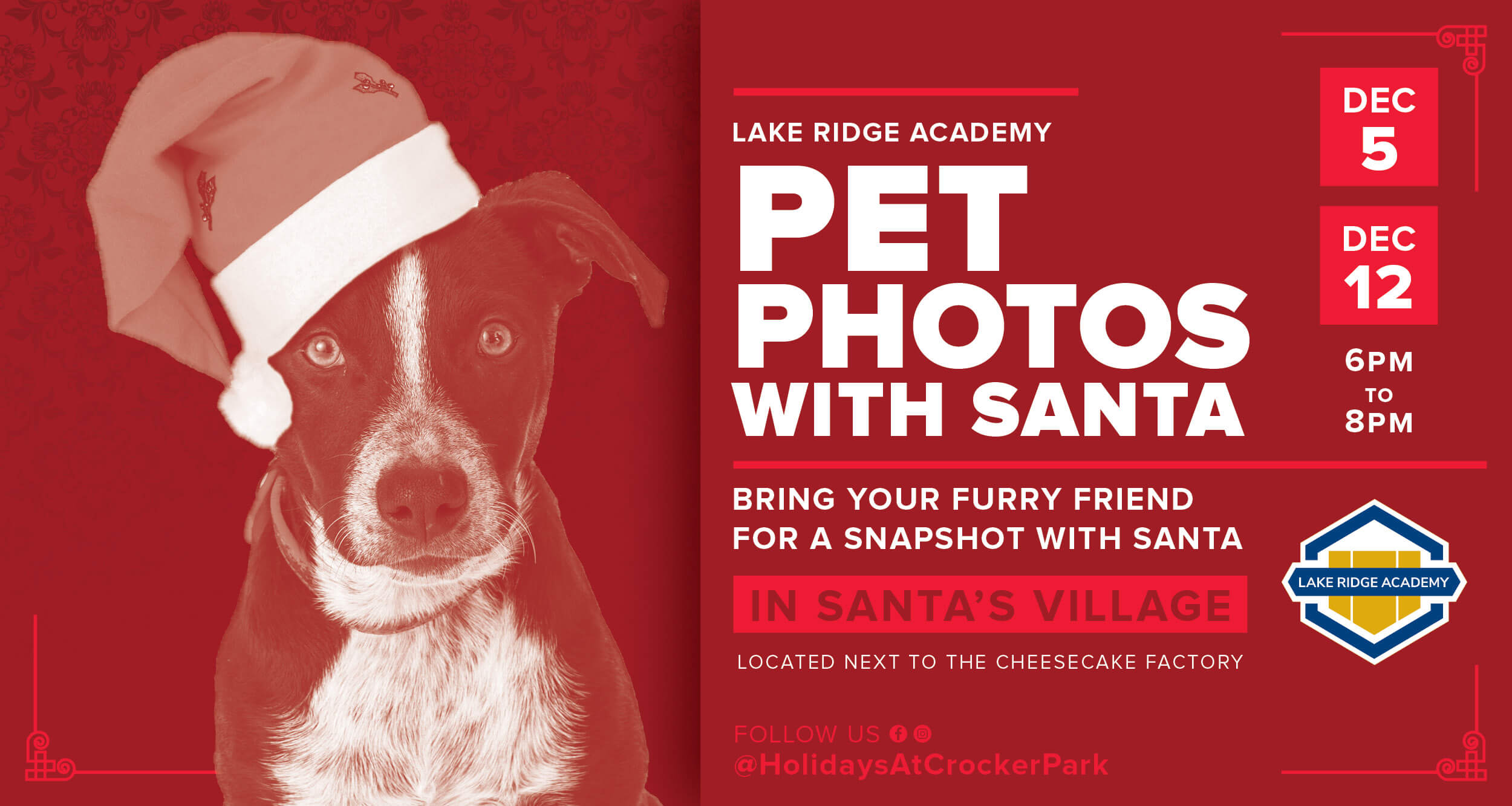 Pet Photos With Santa