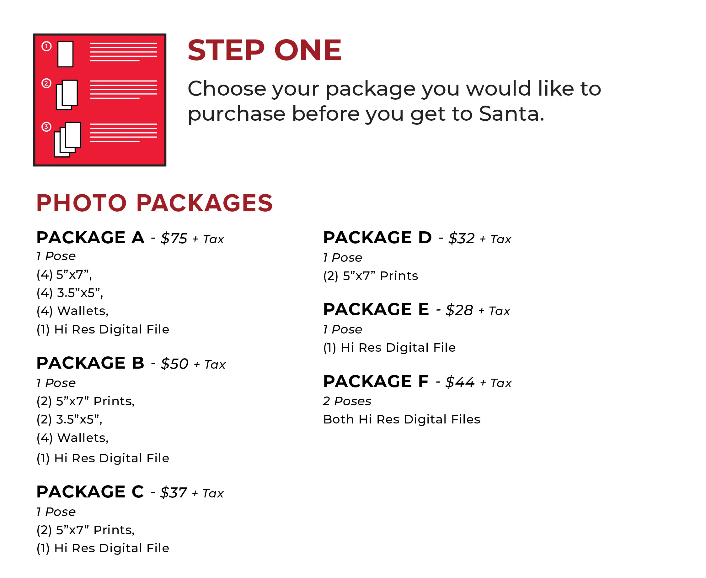 Photos With Santa
